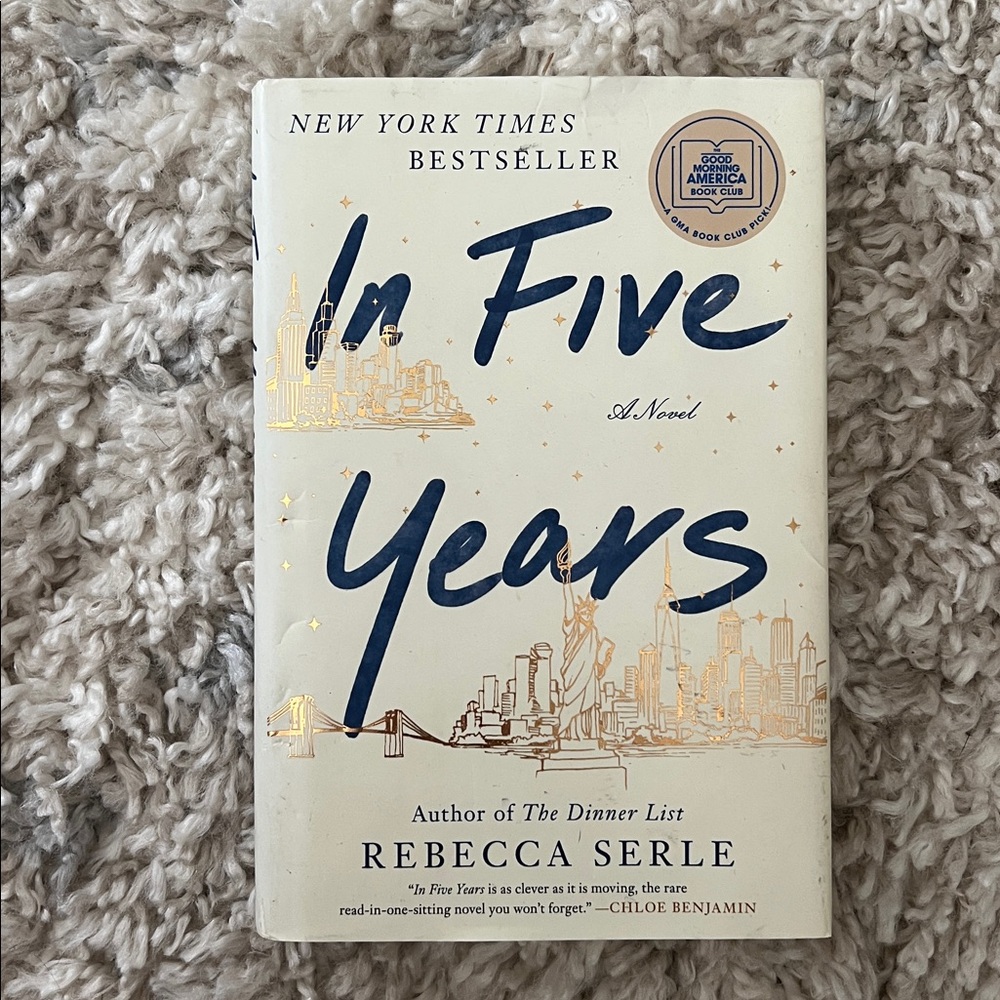 In Five Years Hardcover Book